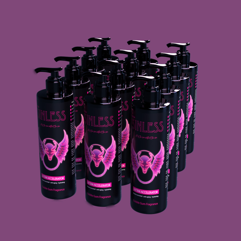 UV Tan Accelerator – Bubblegum - Multi Retail Pack (12)